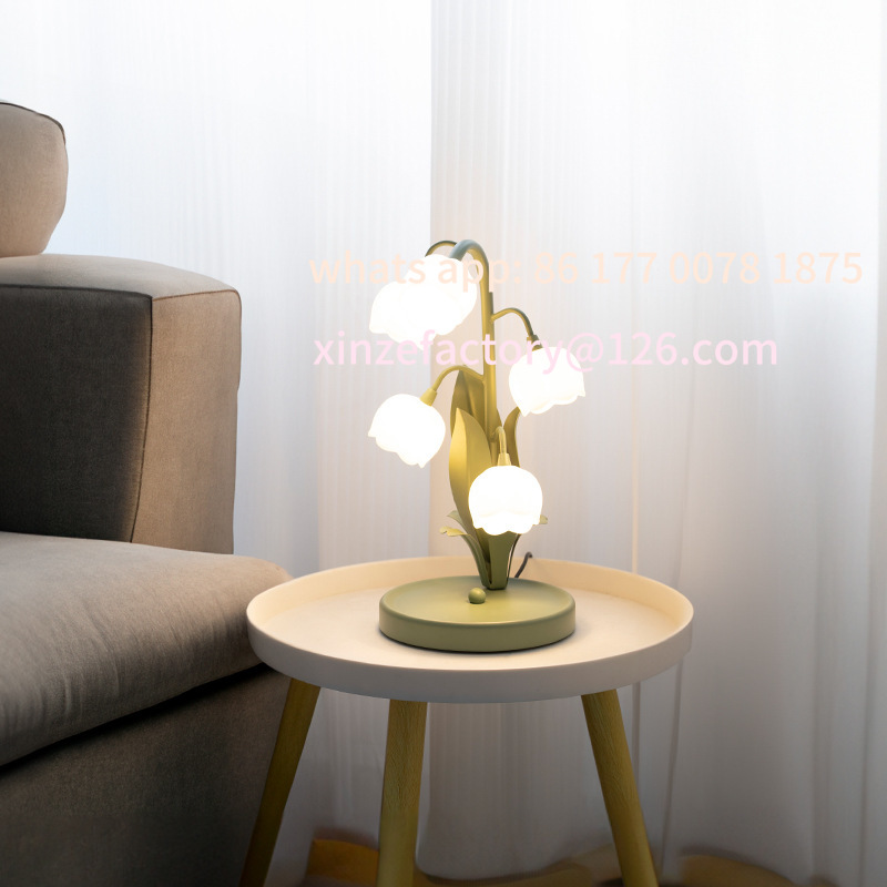 Decor Lighting Cy - Özelleştirilebilir LED Çiçek Masa Lambası Dekoratif