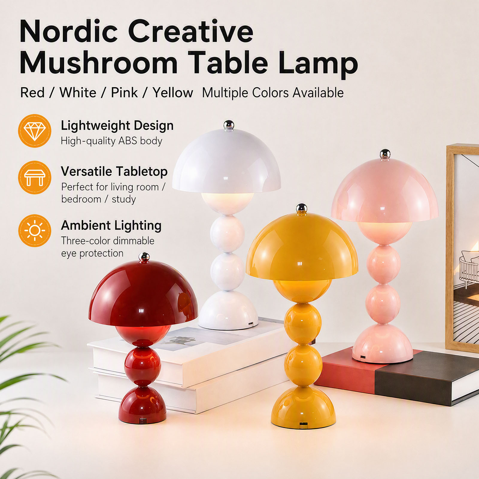 Mantar Şeklinde Çiçek Tomurcuğ - Lighting Decor Bedroom incelemesi ve fiyatı