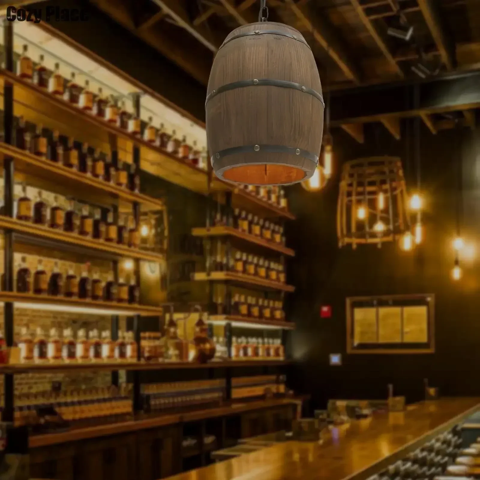 Rustik Lamba Vintage Avize Ahş - Decor Lighting Lamps incelemesi ve fiyatı